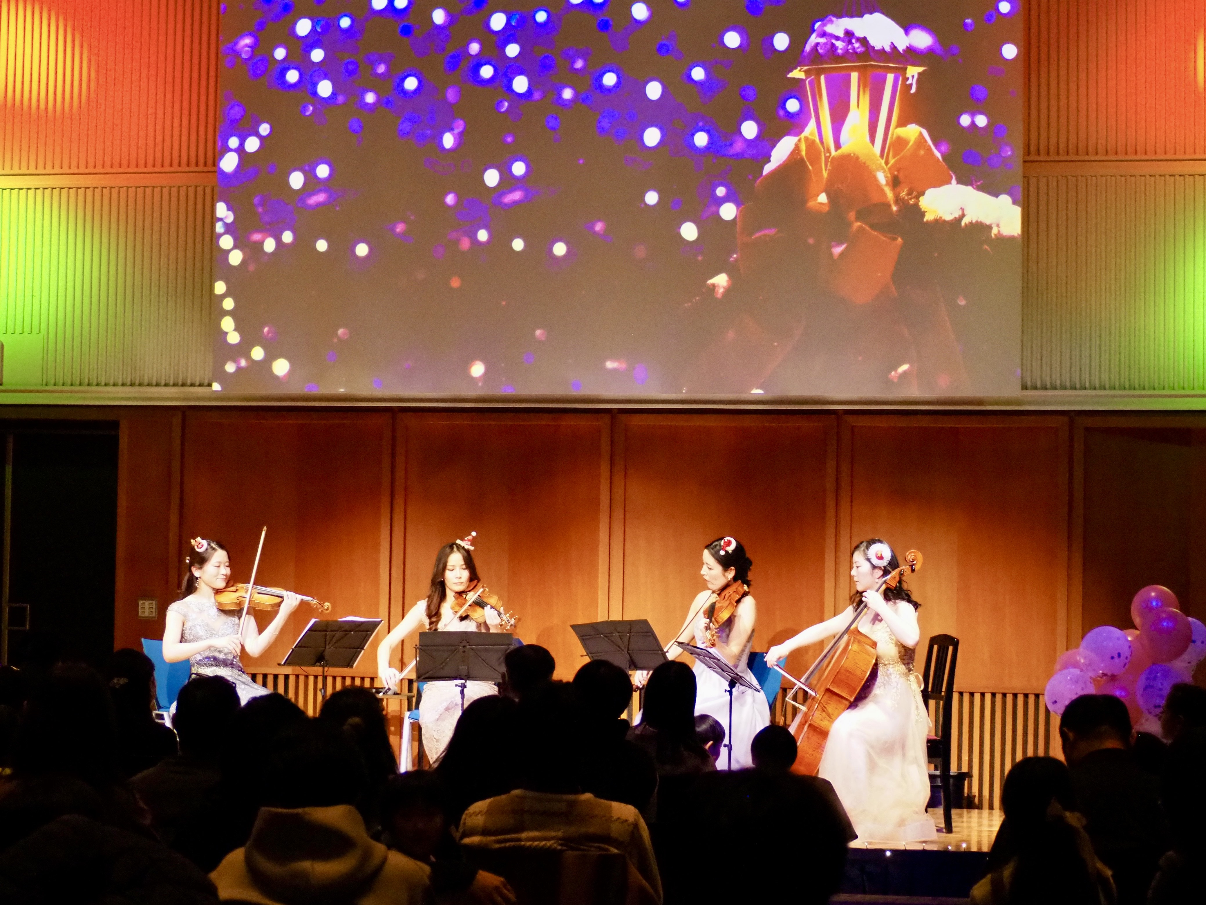 昨年のクリスマスコンサートの様子
