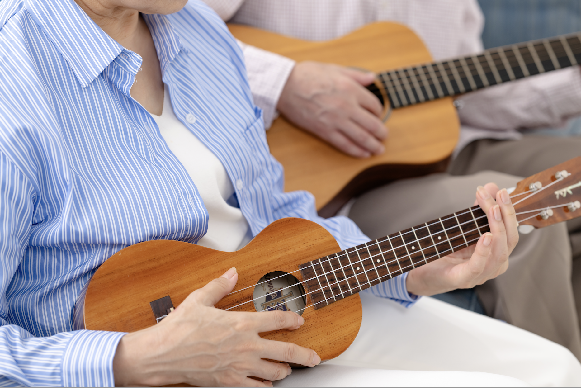 体験コーナー③「ウクレレ」のイメージ