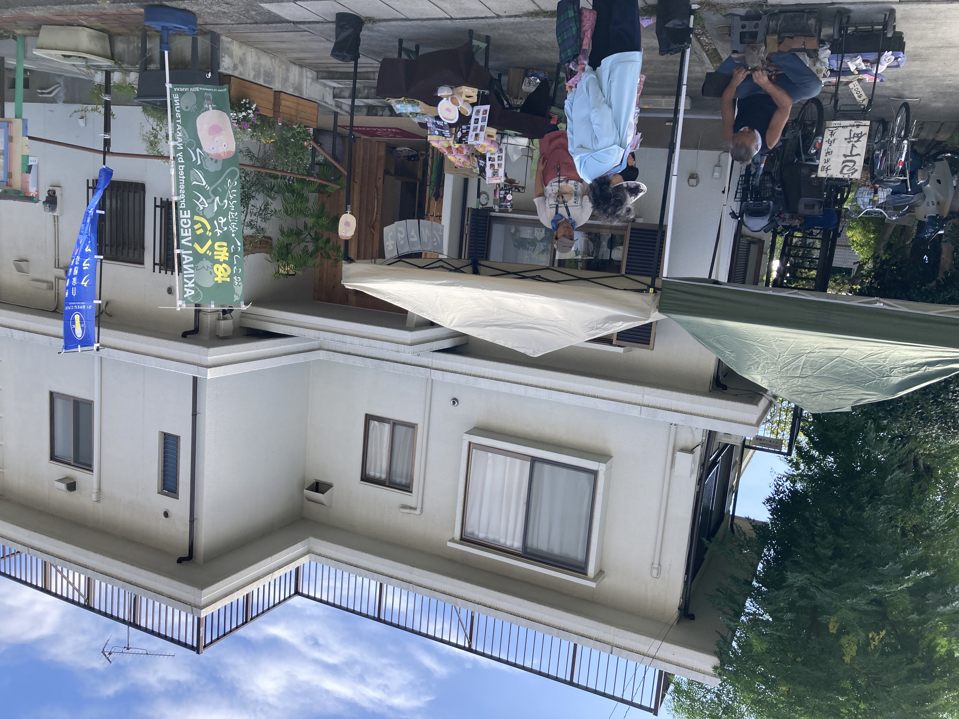 前回のマルシェの様子