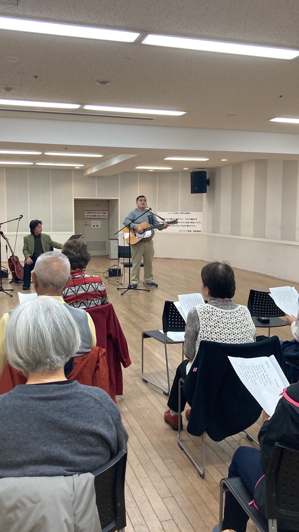 第57回、11/9 タワーホール船堀リハーサル室での様子