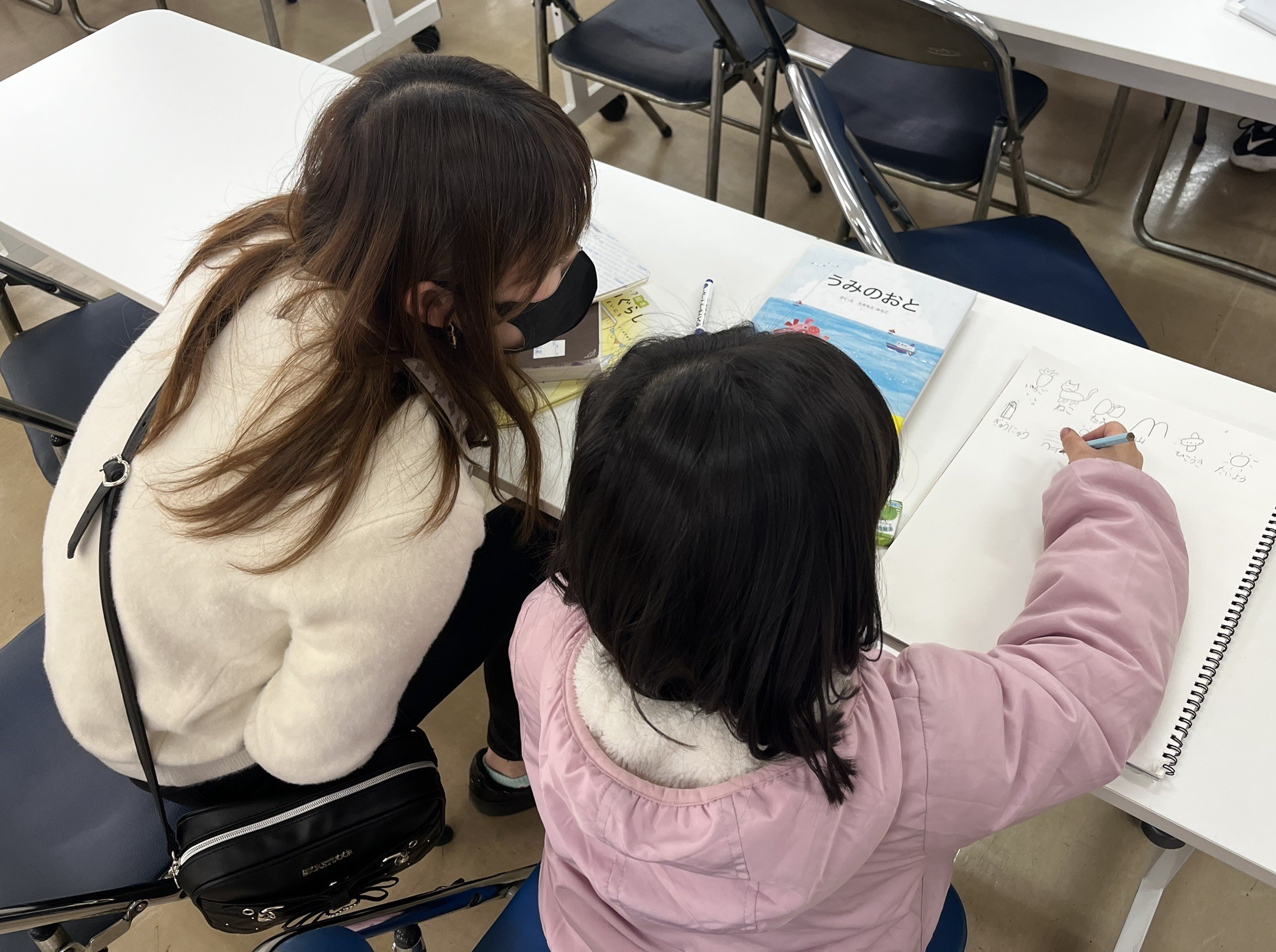 楽しい日本語学習支援の様子