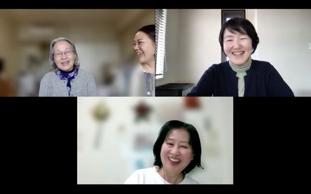 過去のプログラム「アート・コミュニケータと一緒に楽しむ　おうちで印象派展」（2023年）の様子