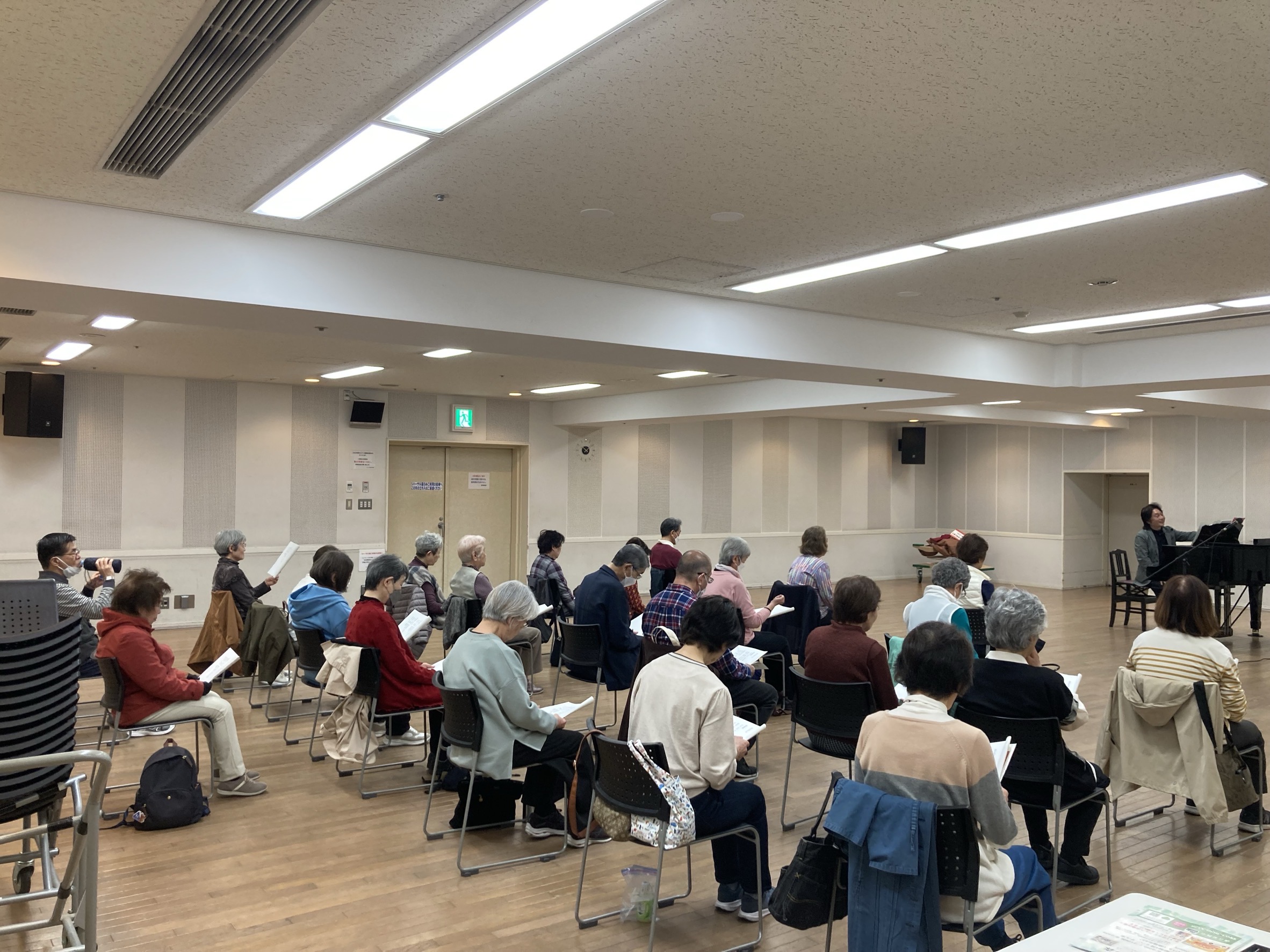 タワーホール船堀リハーサル室での様子