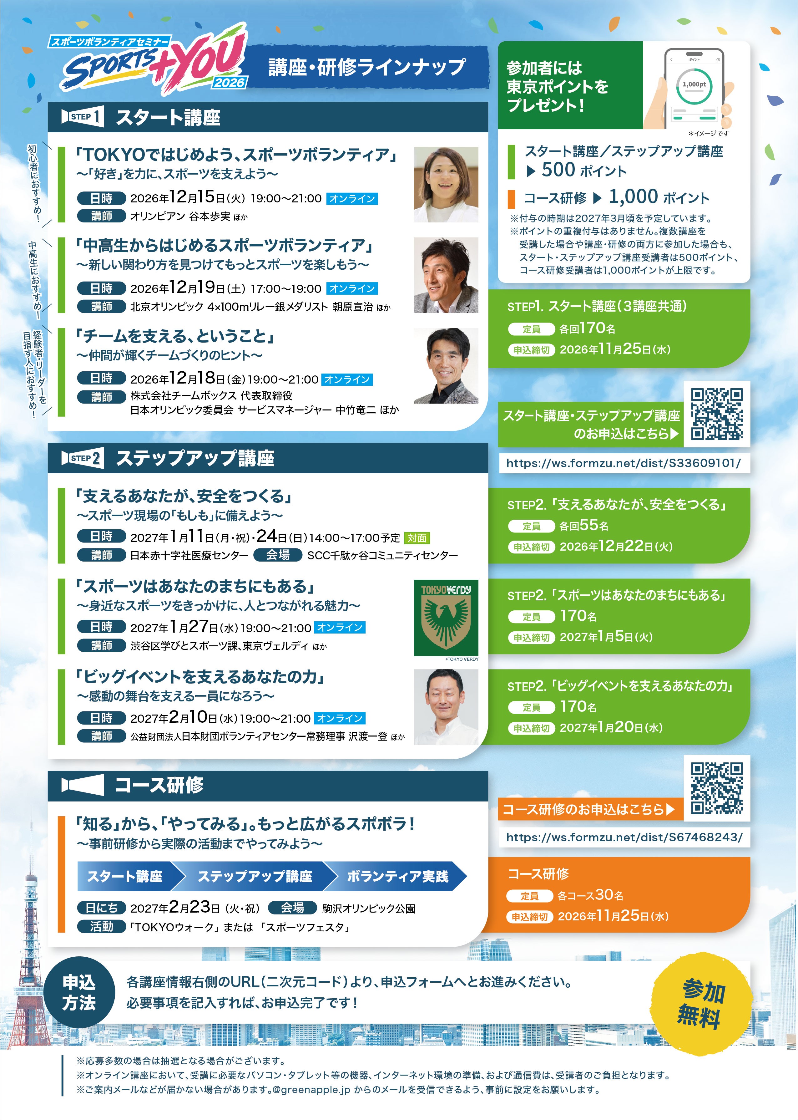 募集チラシ（裏面）