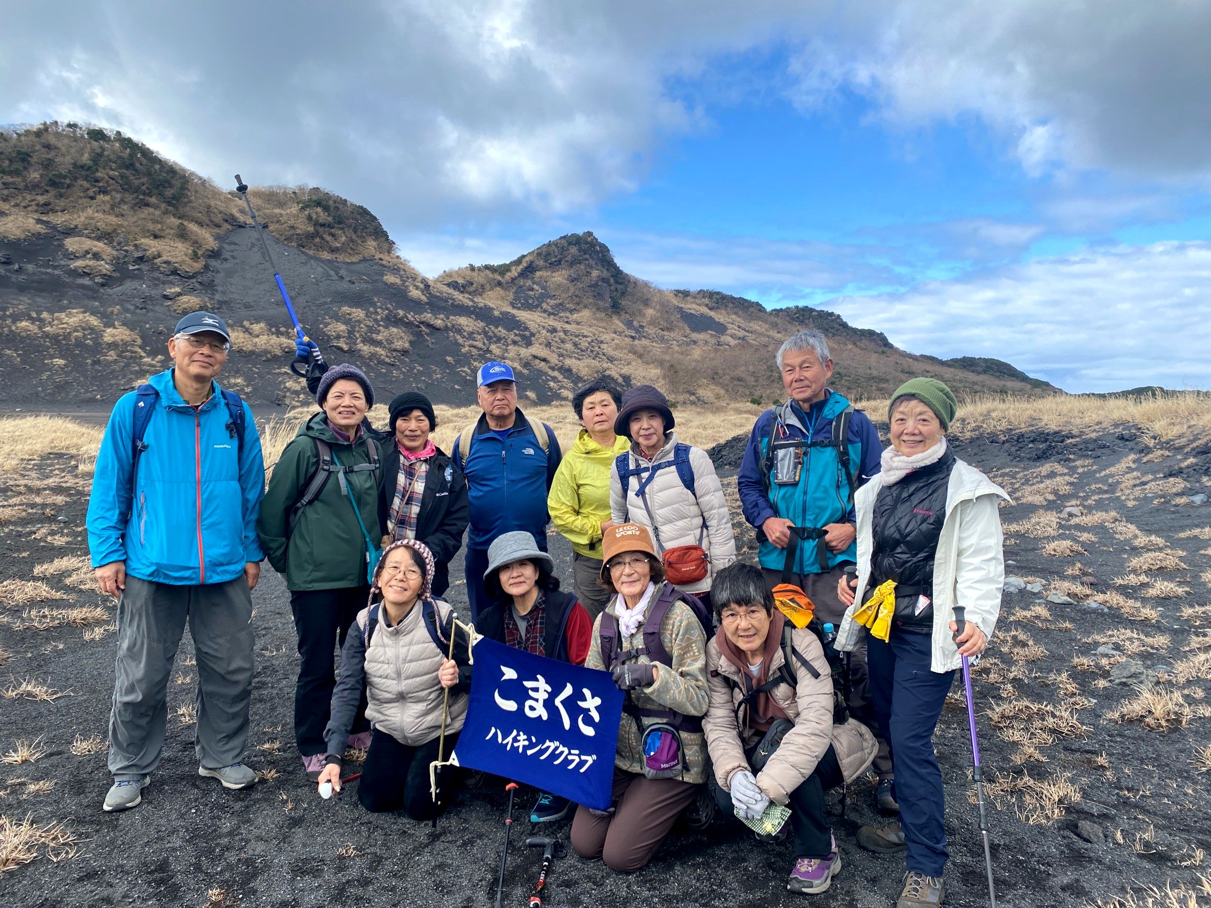 2024年2月17日伊豆大島　裏砂漠を歩く