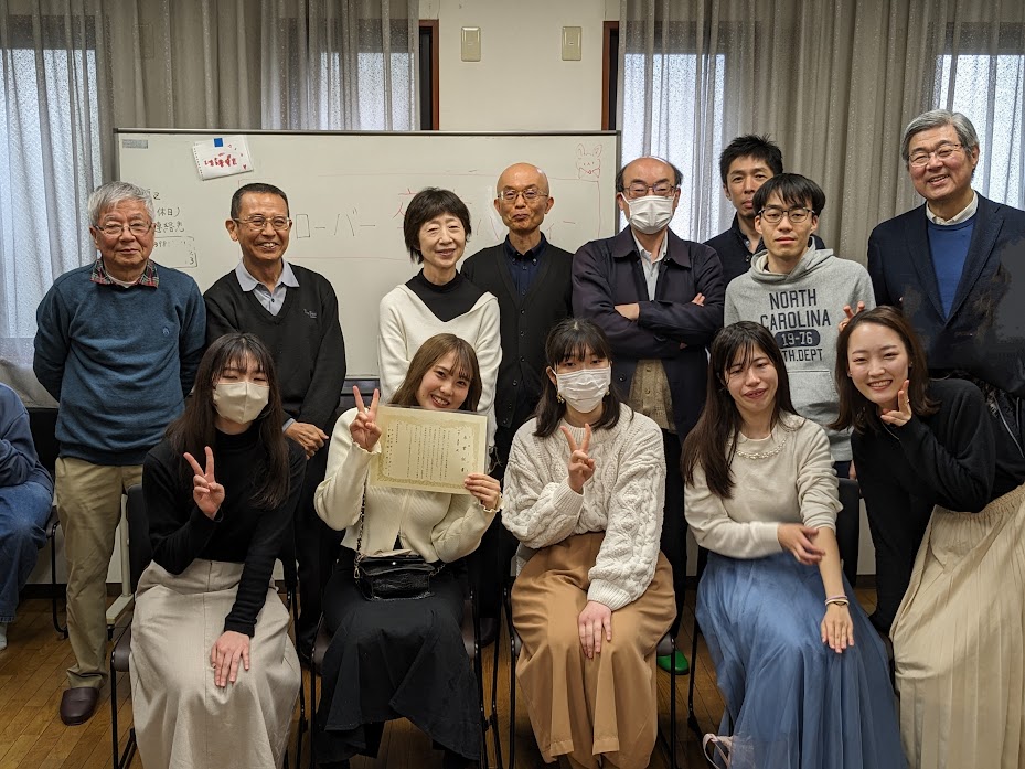 ボランティアの卒業式