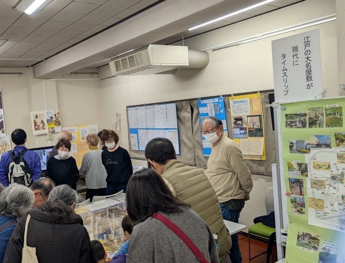 新宿区赤城生涯学習館まつり参加時の盛況