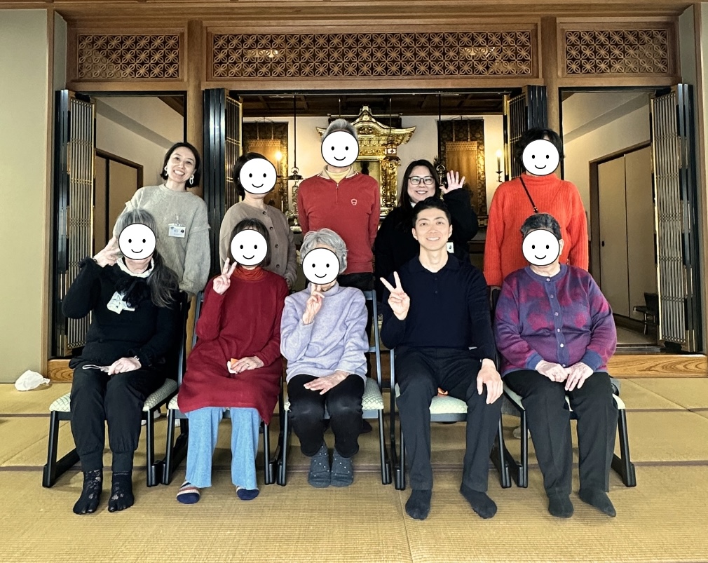 お寺でのイベントの様子
