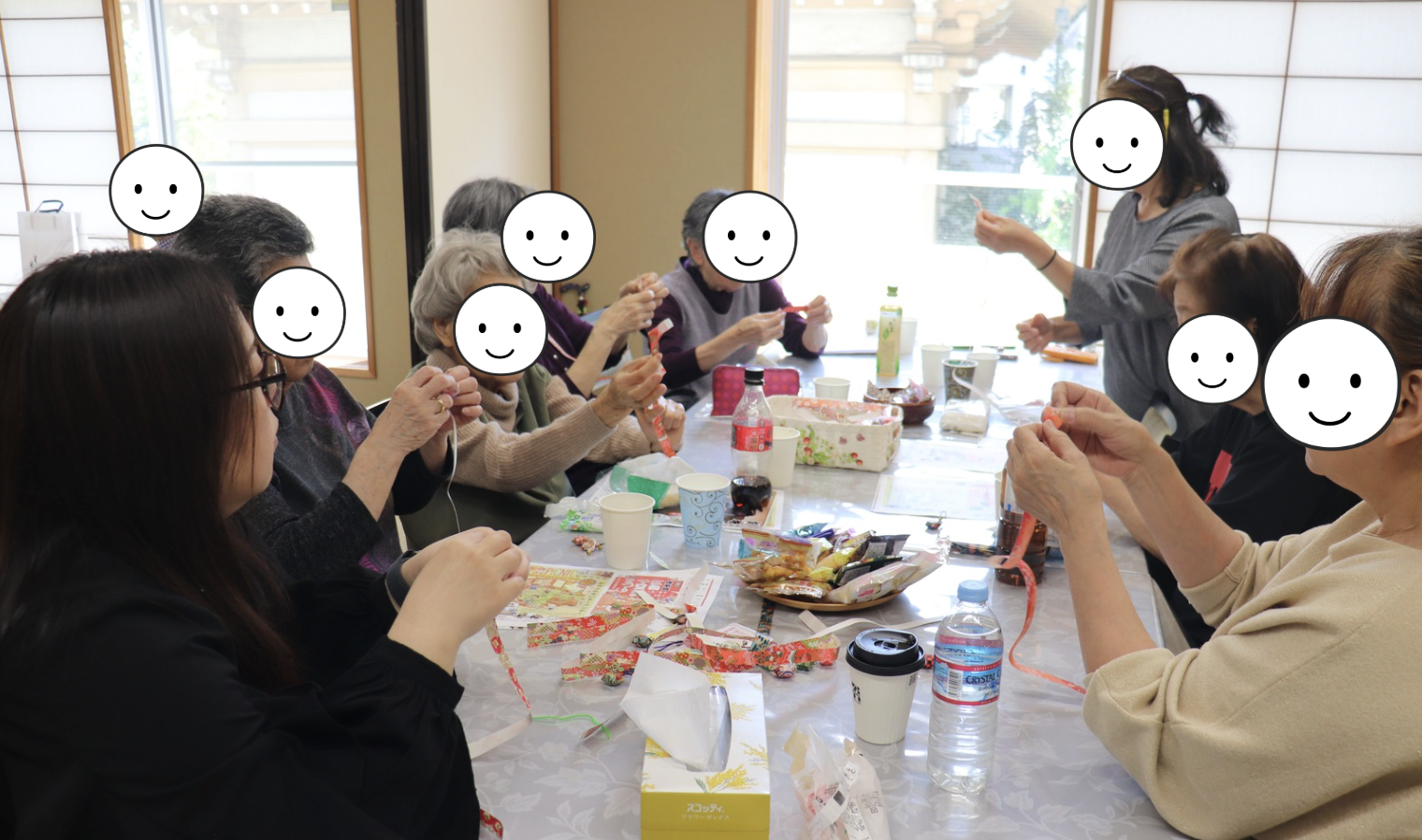お寺でのイベントの様子