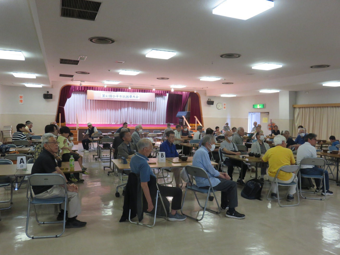 第42回小平市民囲碁大会開会式