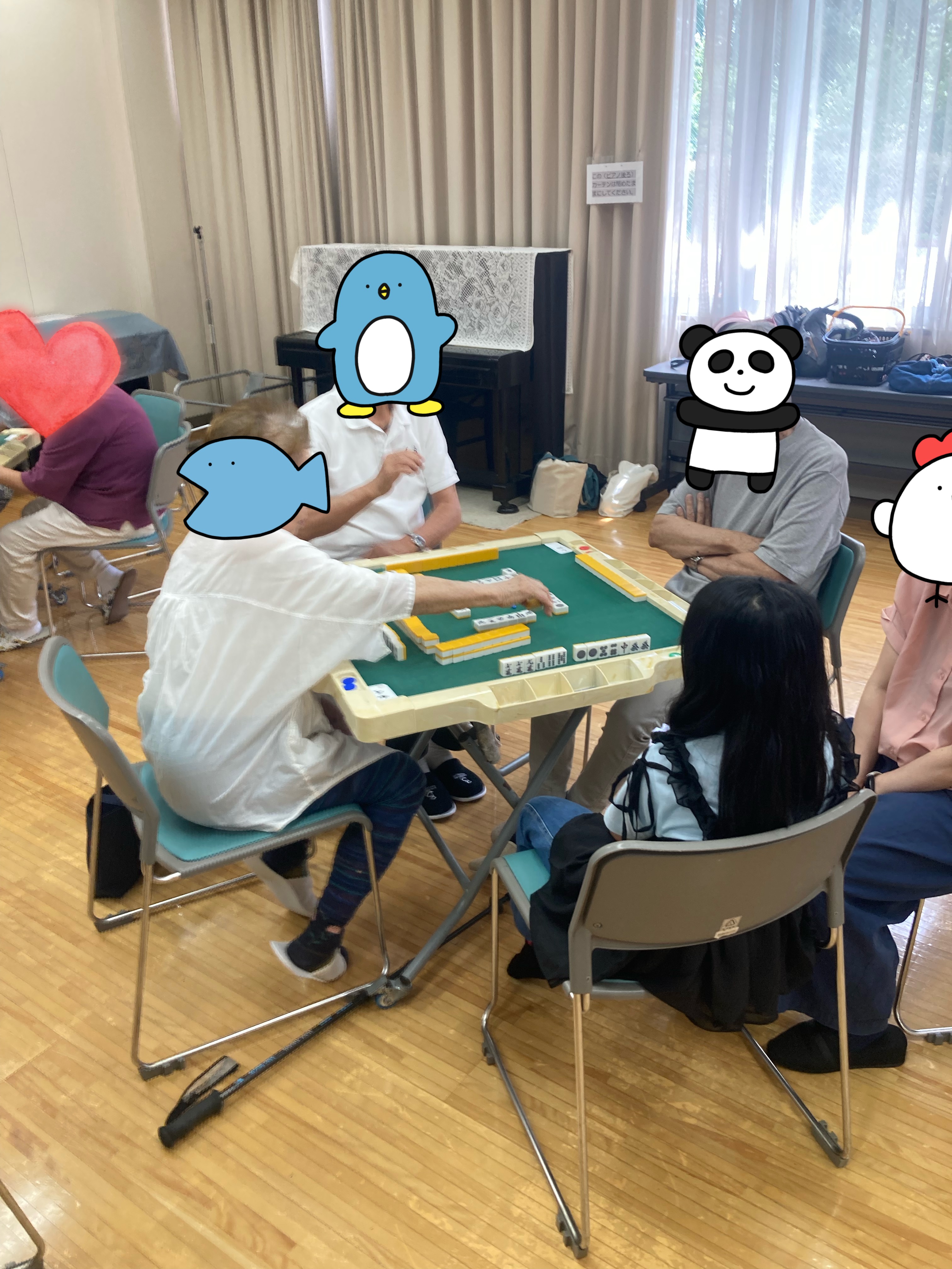 多世代交流❗️が実現🎵中学生が活動に参加してくれました❗️東京都東村山市恩多ふれあいセンター